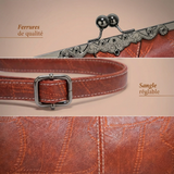 Lily™ | Classic Leather Vintage Bag