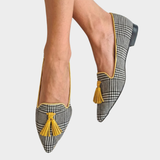 Odessie - Contemporary Checkered Loafer