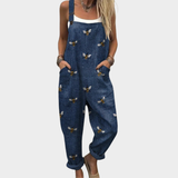 Cozy Printed Jumpsuit