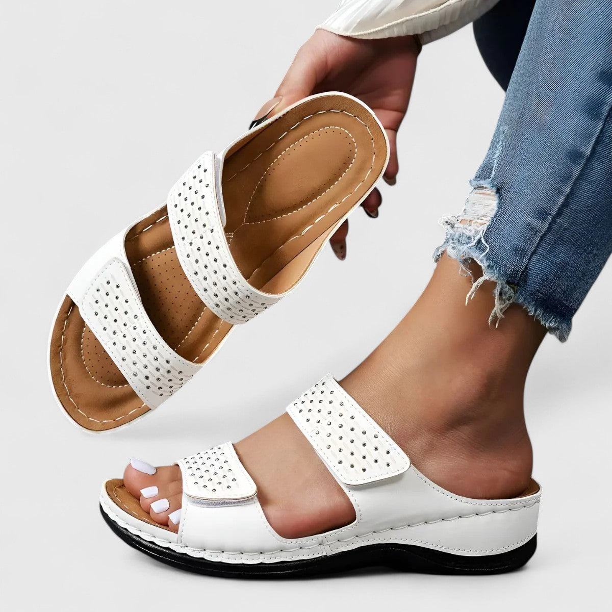 Ariella - Cozy Sandals for Ultimate Comfort