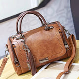 Julie™ | Textured Leather Handbag