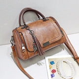 Julie™ | Textured Leather Handbag