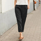 Kriza - Relaxed Fit Pants with Pockets