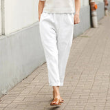 Kriza - Relaxed Fit Pants with Pockets