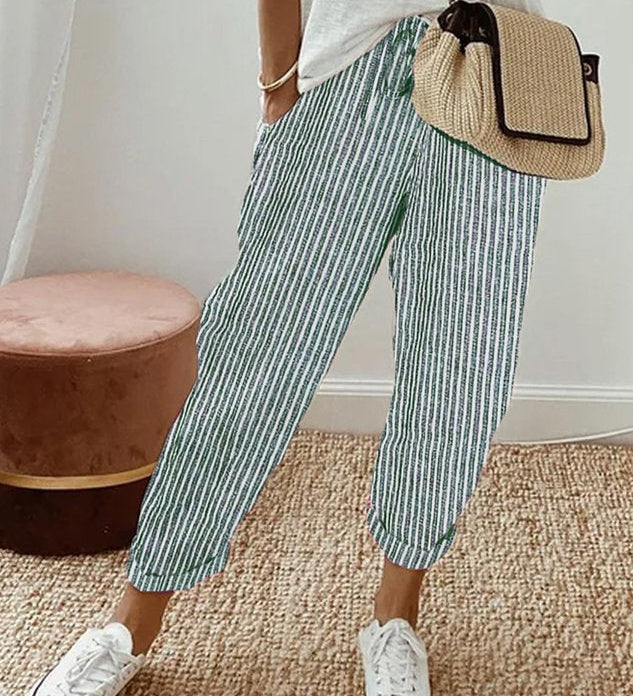 Chic and Cozy Flowing Trousers