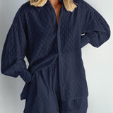 Elizabeth - Breezy Shirt and Shorts Ensemble
