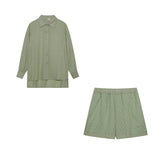 Elizabeth - Breezy Shirt and Shorts Ensemble