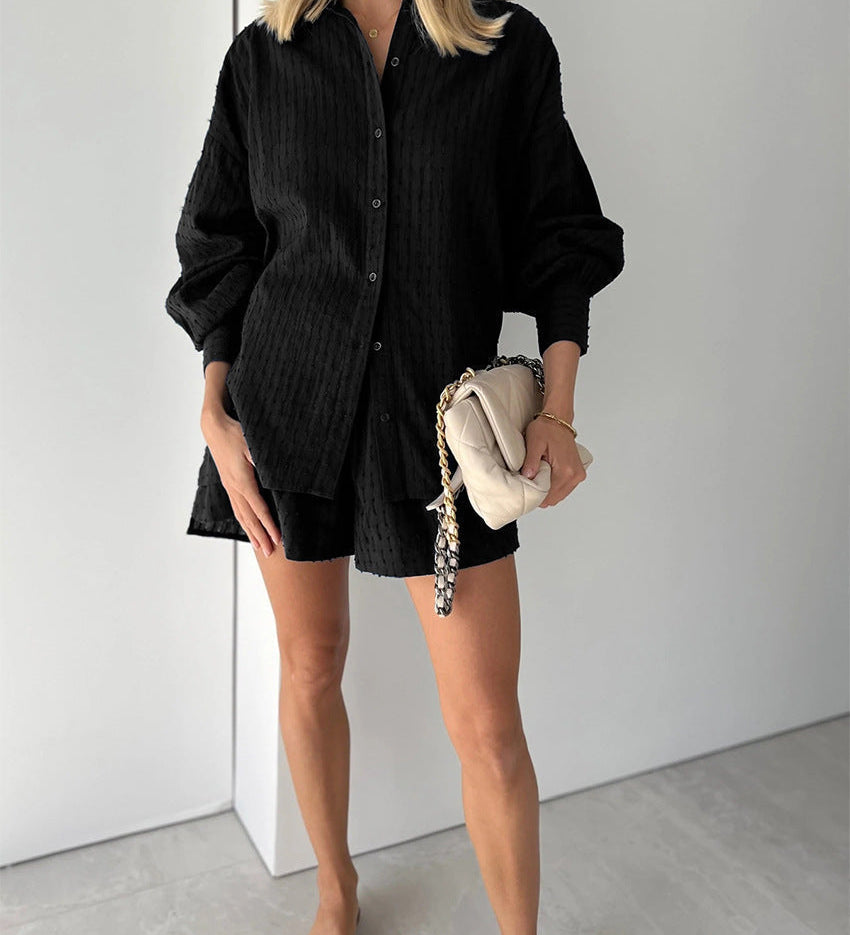 Elizabeth - Breezy Shirt and Shorts Ensemble