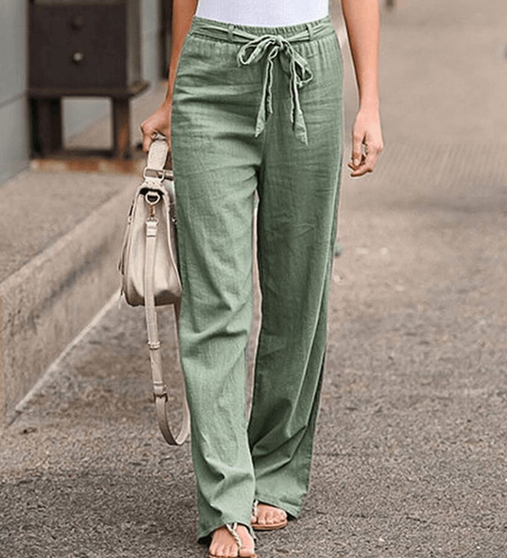 Joleen - Women's Casual Drawstring Pants with Elastic Waist