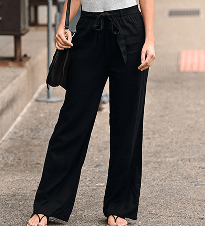 Joleen - Women's Casual Drawstring Pants with Elastic Waist
