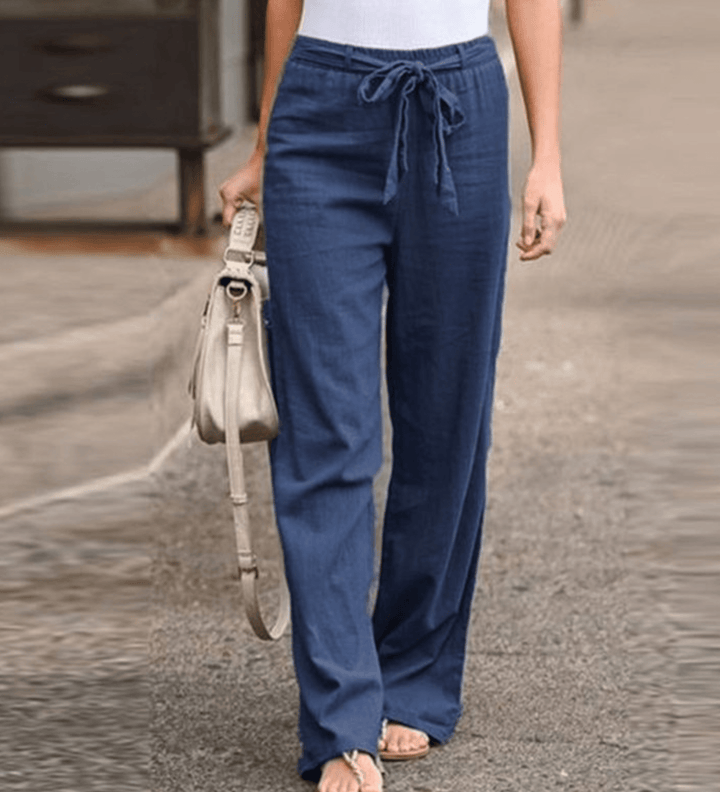 Joleen - Women's Casual Drawstring Pants with Elastic Waist