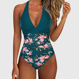 Florence | Chic Deep V-Neck Swimsuit