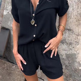 Melda - Breezy Button-Up Ensemble