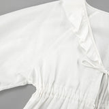 Alexandra - Ruffled Top & Shorts Ensemble