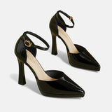 Evette Genuine Leather High Heels