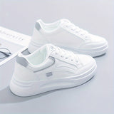 Lightweight Comfort Chic White Sneakers