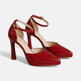 Evette Genuine Leather High Heels