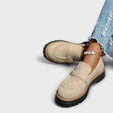 Lora™ | Relaxed Round Toe Loafers
