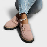 Lora™ | Relaxed Round Toe Loafers