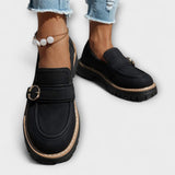 Lora™ | Relaxed Round Toe Loafers