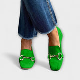 Taliah™ | Chic Buckle-Accent Loafers