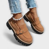 Lora™ | Relaxed Round Toe Loafers