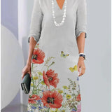 ELEANOR | Layered Floral Dress