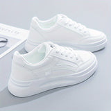 Lightweight Comfort Chic White Sneakers