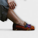 Fallon™ | Brown Leopard Print Moccasin