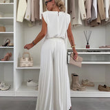 Marian - Chic Pleated Ensemble