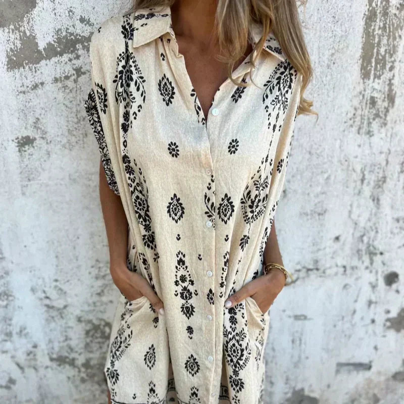 Vintage Boho Mica Dress