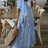 Michaela - Bohemian Dress with Tummy Coverage